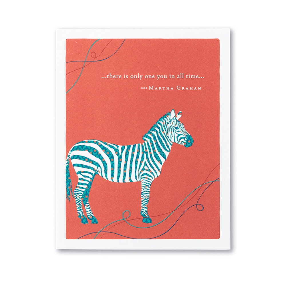 Positively Green, Greeting Card - Birthday, Gifts, There Is Only One You, 155796